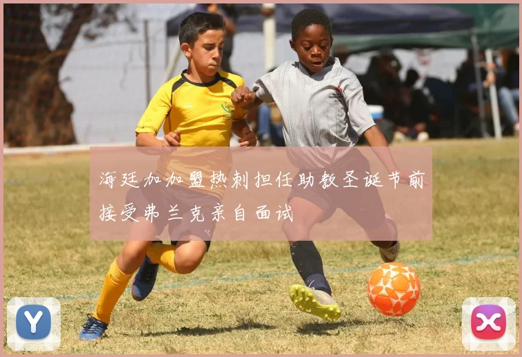 海廷加加盟热刺担任助教圣诞节前接受弗兰克亲自面试